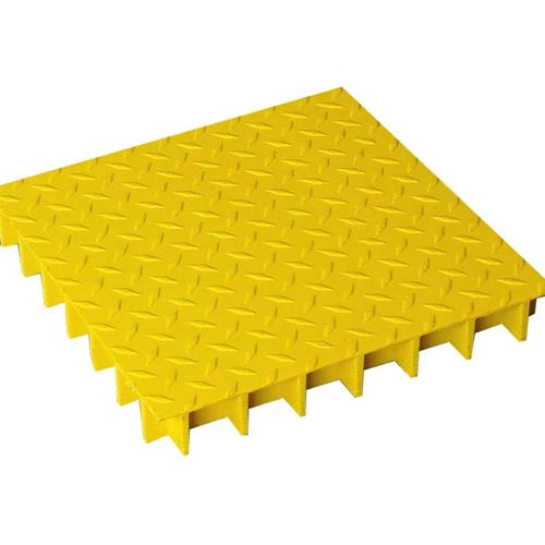 工廠定制平臺墊板水溝蓋板洗車房地板玻璃鋼frp模型格柵板可來圖